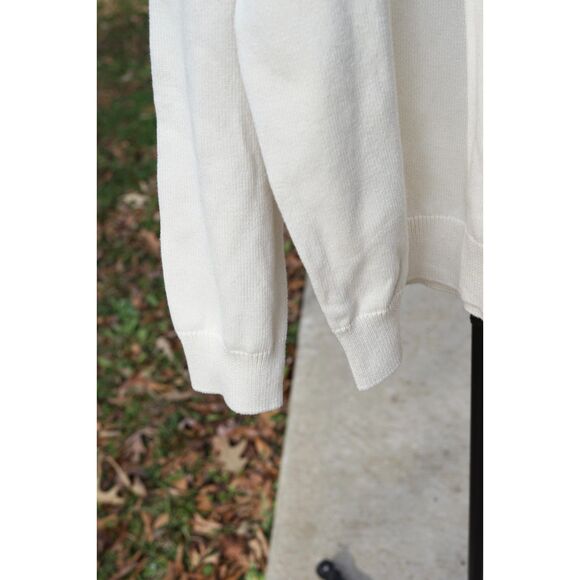 Chaps Flag Sweater NWT White - Picture 3 of 5